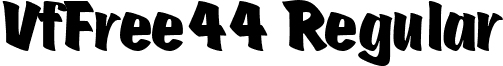 VfFree44 Regular font - VfFree44.ttf