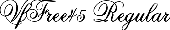 VfFree45 Regular font - VfFree45.ttf