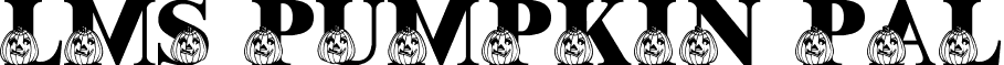 LMS Pumpkin Pal font - LMS Pumpkin Pal.ttf