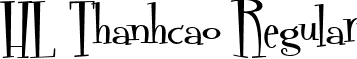 HL Thanhcao Regular font - HL Thanhcao.ttf