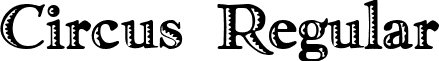 Circus Regular font - Circus.ttf