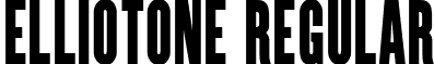 ElliotOne Regular font - ElliotOne.ttf