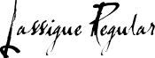 Lassigue Regular font - Lassigue.ttf