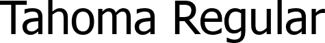 Tahoma Regular font - TAHOMA_0.TTF