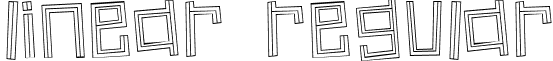 Linear Regular font - linear.ttf