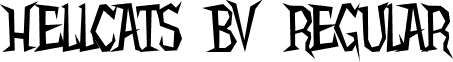 Hellcats BV Regular font - HELLB___.TTF