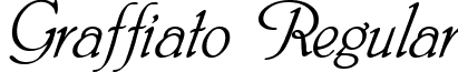 Graffiato Regular font - Graffiato.ttf