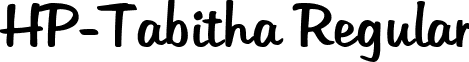 HP-Tabitha Regular font - HP-Tabitha.ttf