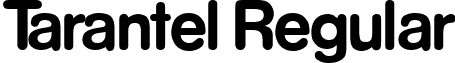 Tarantel Regular font - Tarantel.ttf