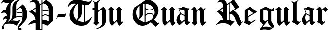 HP-Thu Quan Regular font - HP-Thu Quan.ttf