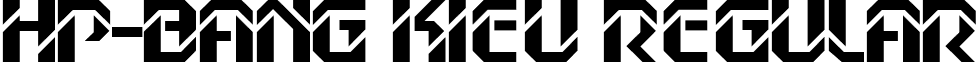 HP-Bang Kieu Regular font - HP-Bang Kieu.ttf