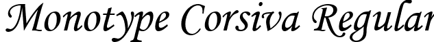 Monotype Corsiva Regular font - Monotype Corsiva.ttf