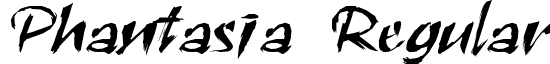 Phantasia Regular font - Phantasia.ttf