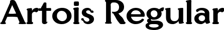 Artois Regular font - Artois.ttf