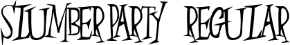 SlumberParty Regular font - slumberp.ttf