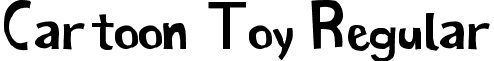 Cartoon Toy Regular font - Cartoon Toy.ttf