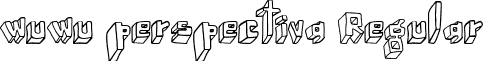 wuwu perspectiva Regular font - wuwu perspectiva_0.ttf