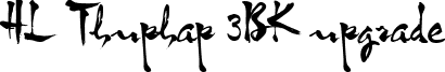 HL Thuphap 3BK upgrade font - hunglan.htf3bkup.ttf