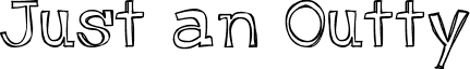 Just an Outty font - Just an Outty.ttf