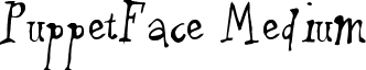 PuppetFace Medium font - PUPPF___.ttf