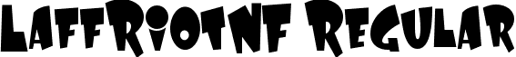 LaffRiotNF Regular font - LAFFRN__.TTF