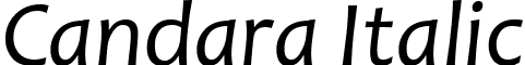 Candara Italic font - CANDARAI.TTF