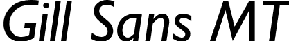 Gill Sans MT font - GILI____.TTF