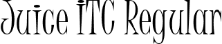 Juice ITC Regular font - juice itc.ttf