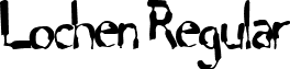 Lochen Regular font - LOCHEN__.TTF