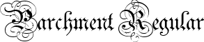 Parchment Regular font - PARCHM.ttf