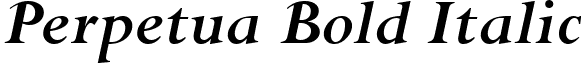 Perpetua Bold Italic font - PERBI___.TTF