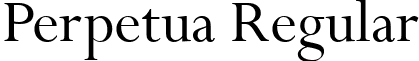Perpetua Regular font - PER_____.TTF