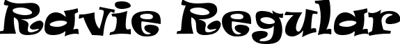 Ravie Regular font - RAVIE.TTF