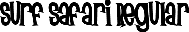 Surf Safari Regular font - SURFS___.TTF