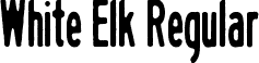 White Elk Regular font - White Elk.ttf