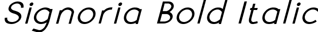 Signoria Bold Italic font - Signoria Bold Italic.ttf