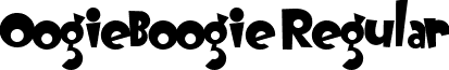 OogieBoogie Regular font - OogieBoogie.ttf