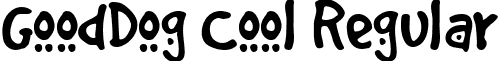 GoodDog Cool Regular font - GOODDC__.TTF