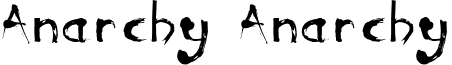 Anarchy Anarchy font - Anarchy.ttf