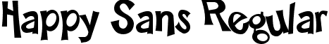 Happy Sans Regular font - Happy Sans.ttf