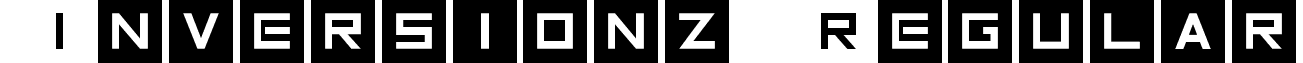 Inversionz Regular font - Inversionz.otf