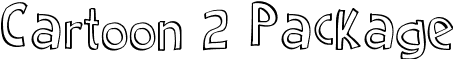 Cartoon 2 Package font - Cartoon 2 Package.ttf