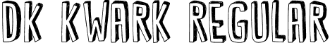 DK Kwark Regular font - DK Kwark.otf