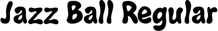 Jazz Ball Regular font - Jazz_Ball_Regular.ttf