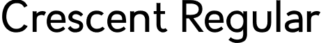 Crescent Regular font - Crescent-Regular.ttf