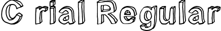 C rial Regular font - CRIALTRIAL.ttf