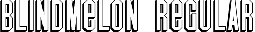 BlindMelon Regular font - BLINM___.TTF