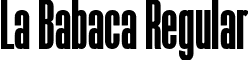 La Babaca Regular font - La-Babaca-ffp.ttf