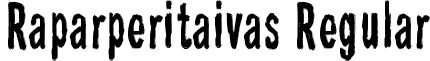 Raparperitaivas Regular font - Raparperitaivas.ttf