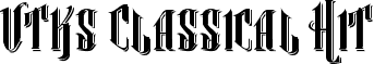 Vtks Classical Hit font - Vtks Classical Hit.ttf